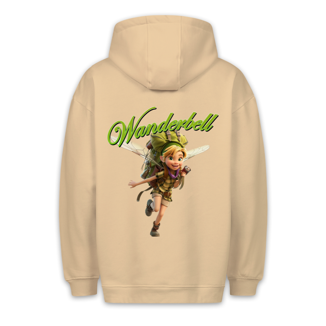 Wanderbell - Hoodie Unisex Rückendruck