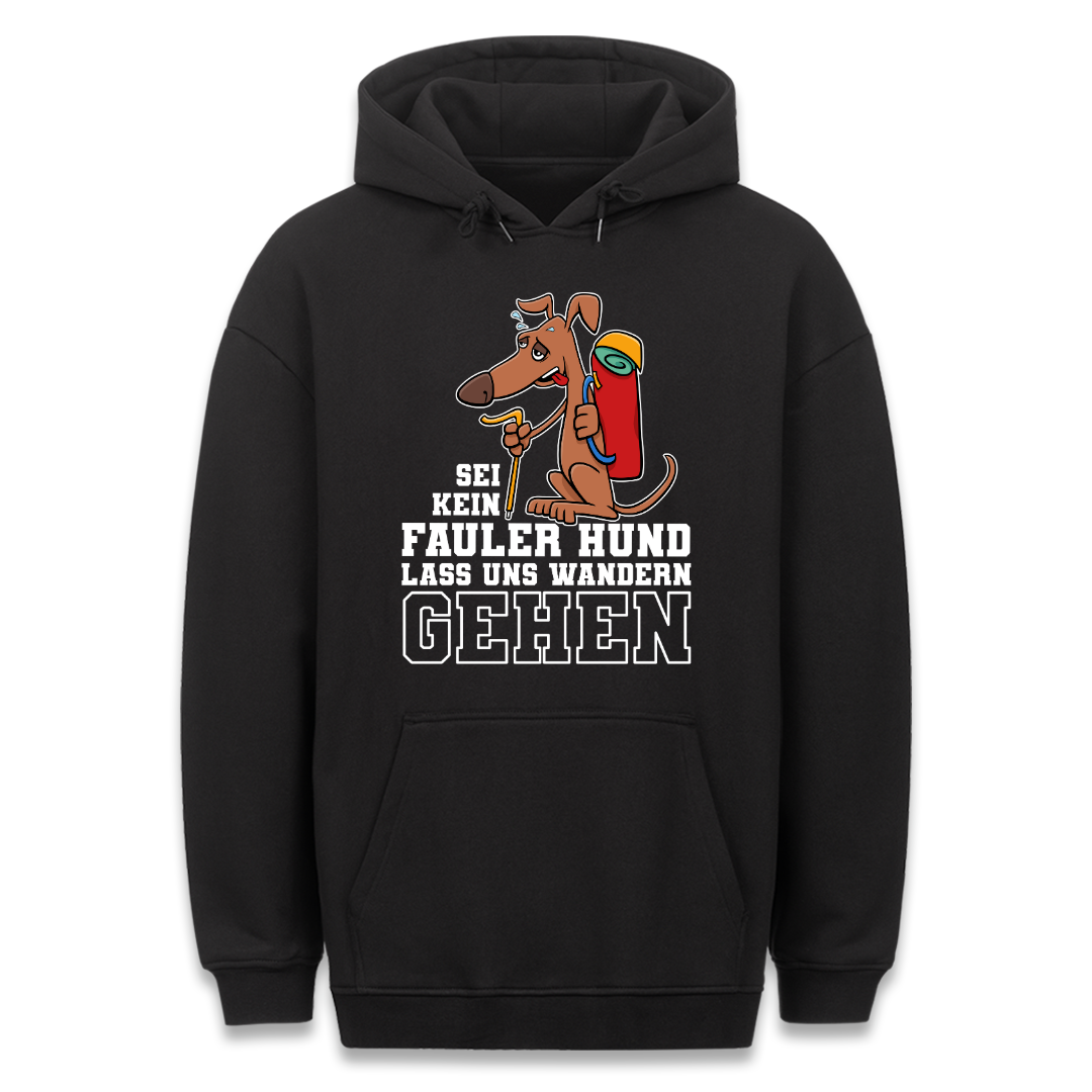 Fauler Hund Hoodie Unisex