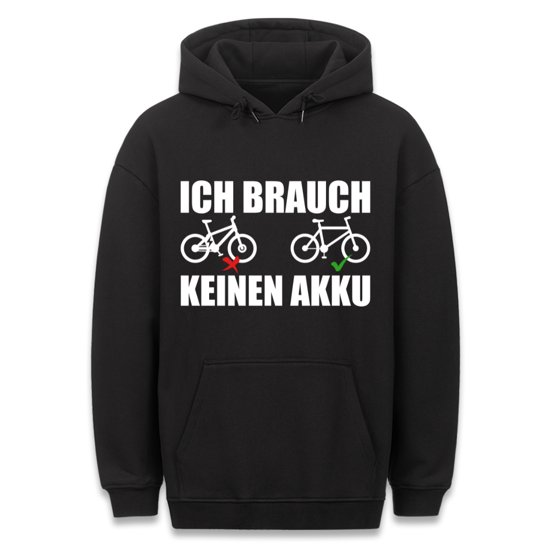 Keinen Akku Hoodie Unisex
