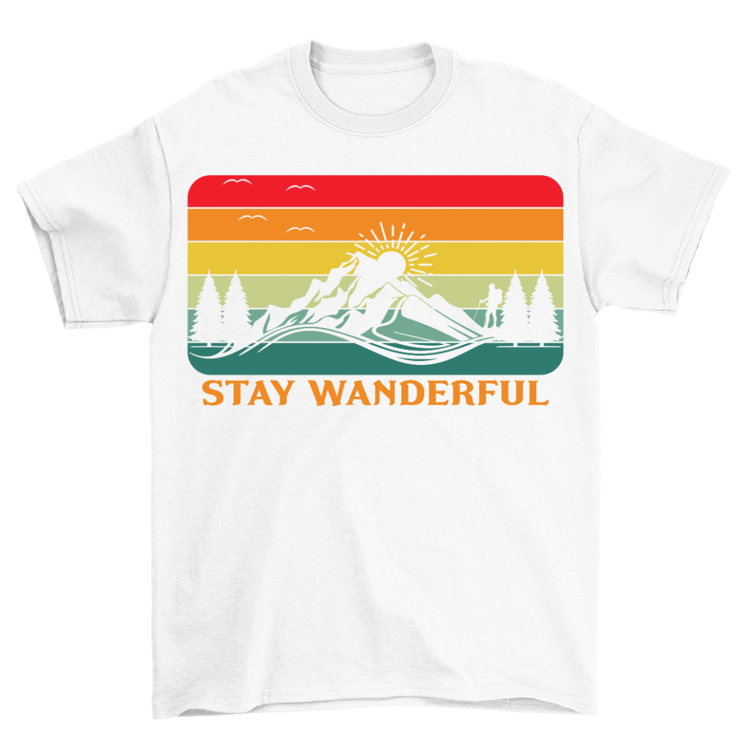Stay Wanderful - Shirt Unisex