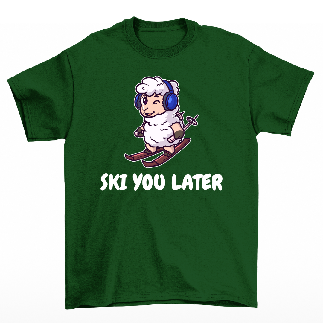 Ski you later - Unisex T-Shirt