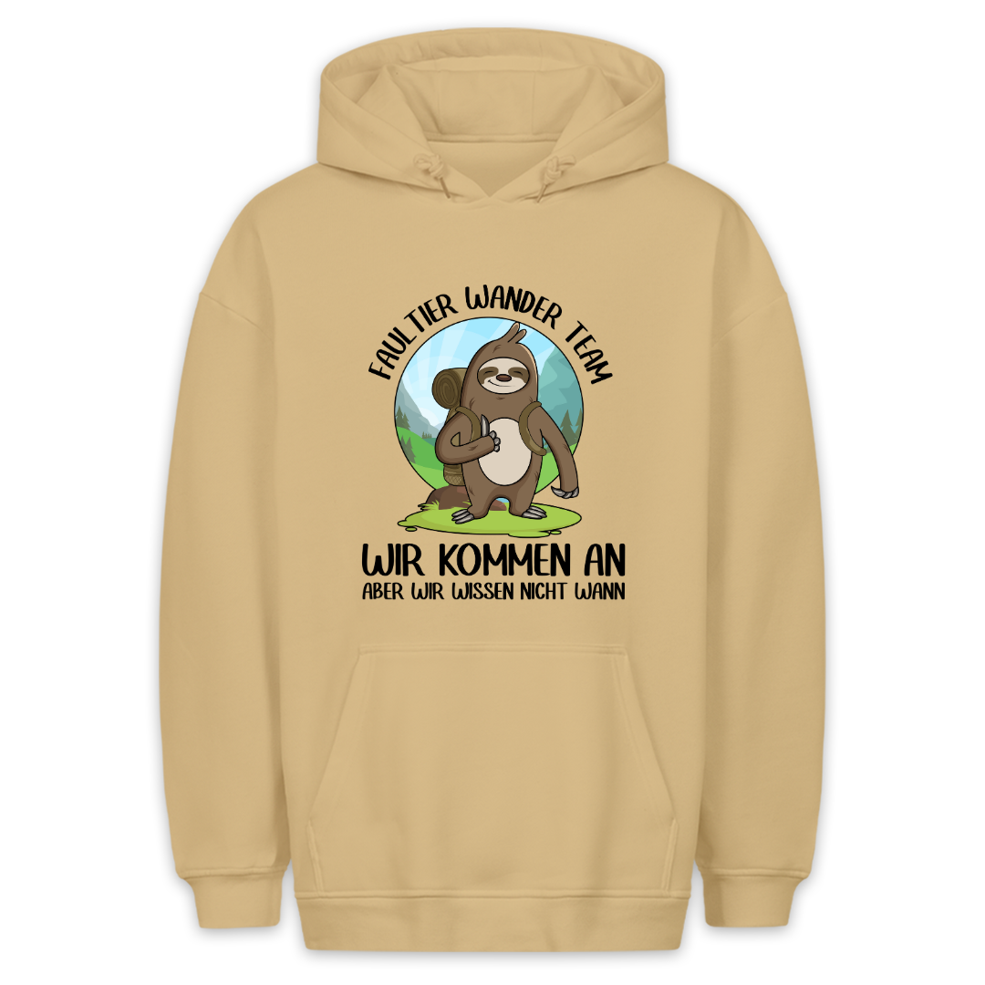 Faultier Wander Team - Hoodie Unisex