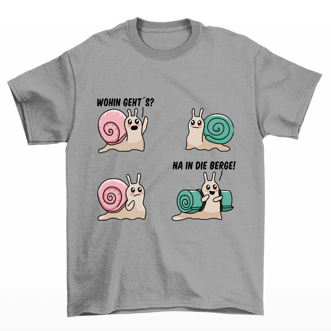 Bergwärts T-Shirt Unisex