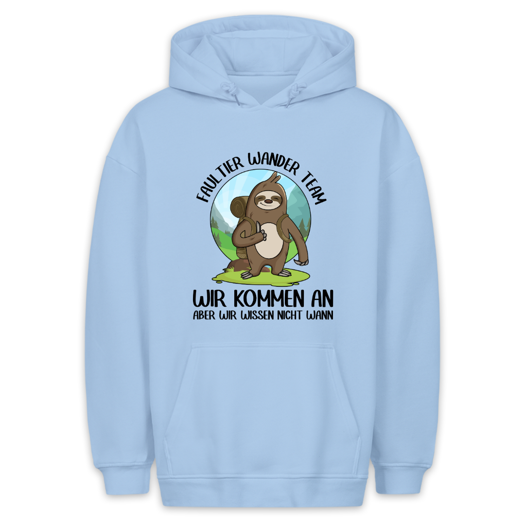Faultier Wander Team - Hoodie Unisex