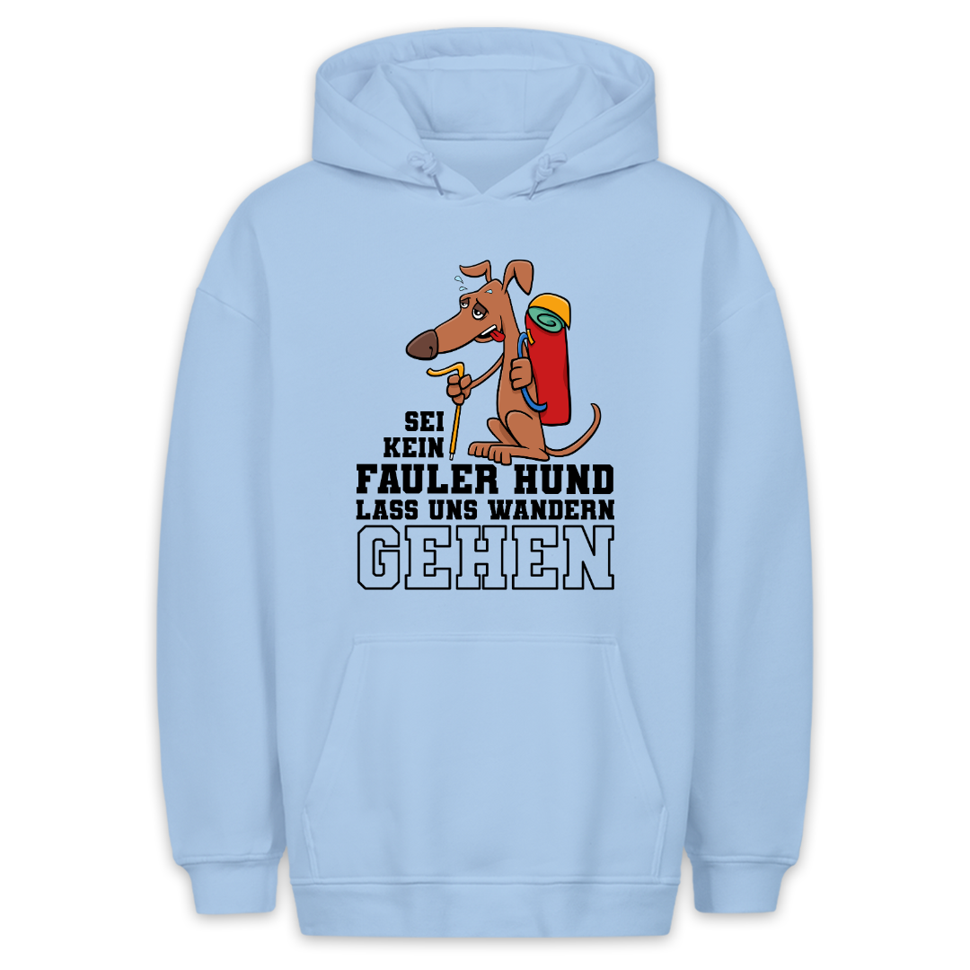 Fauler Hund Hoodie Unisex