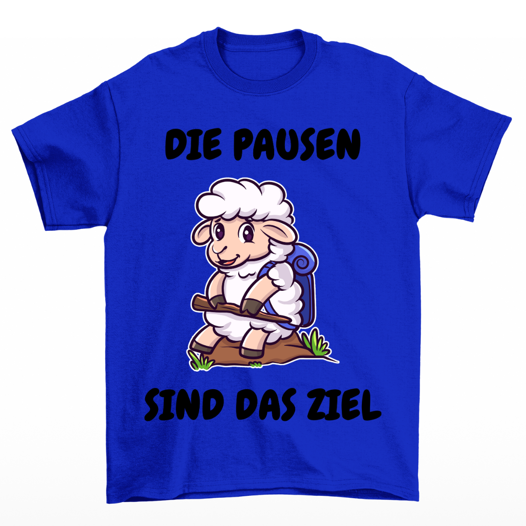 Pausen Schaf - Unisex T-Shirt