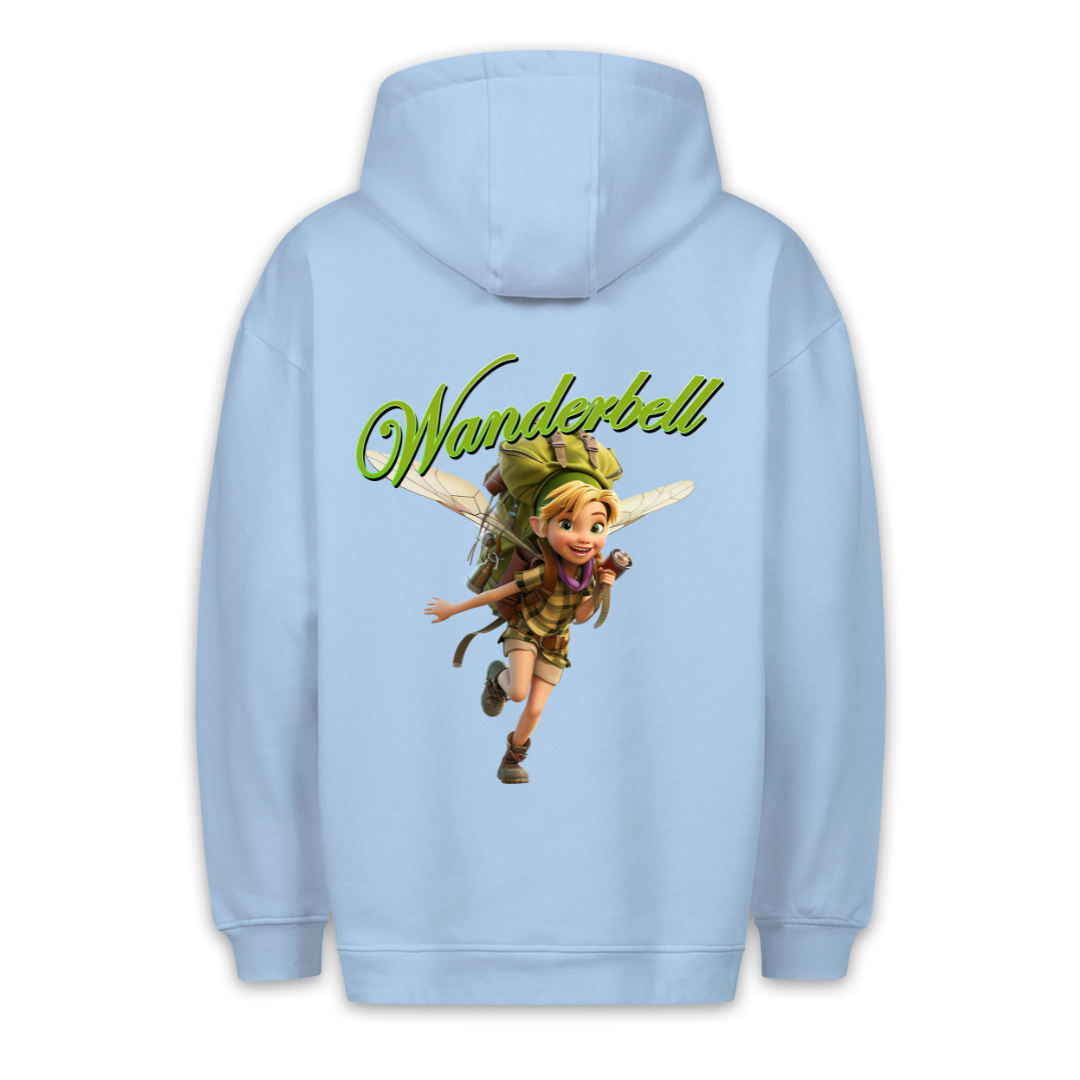 Wanderbell - Hoodie Unisex Rückendruck