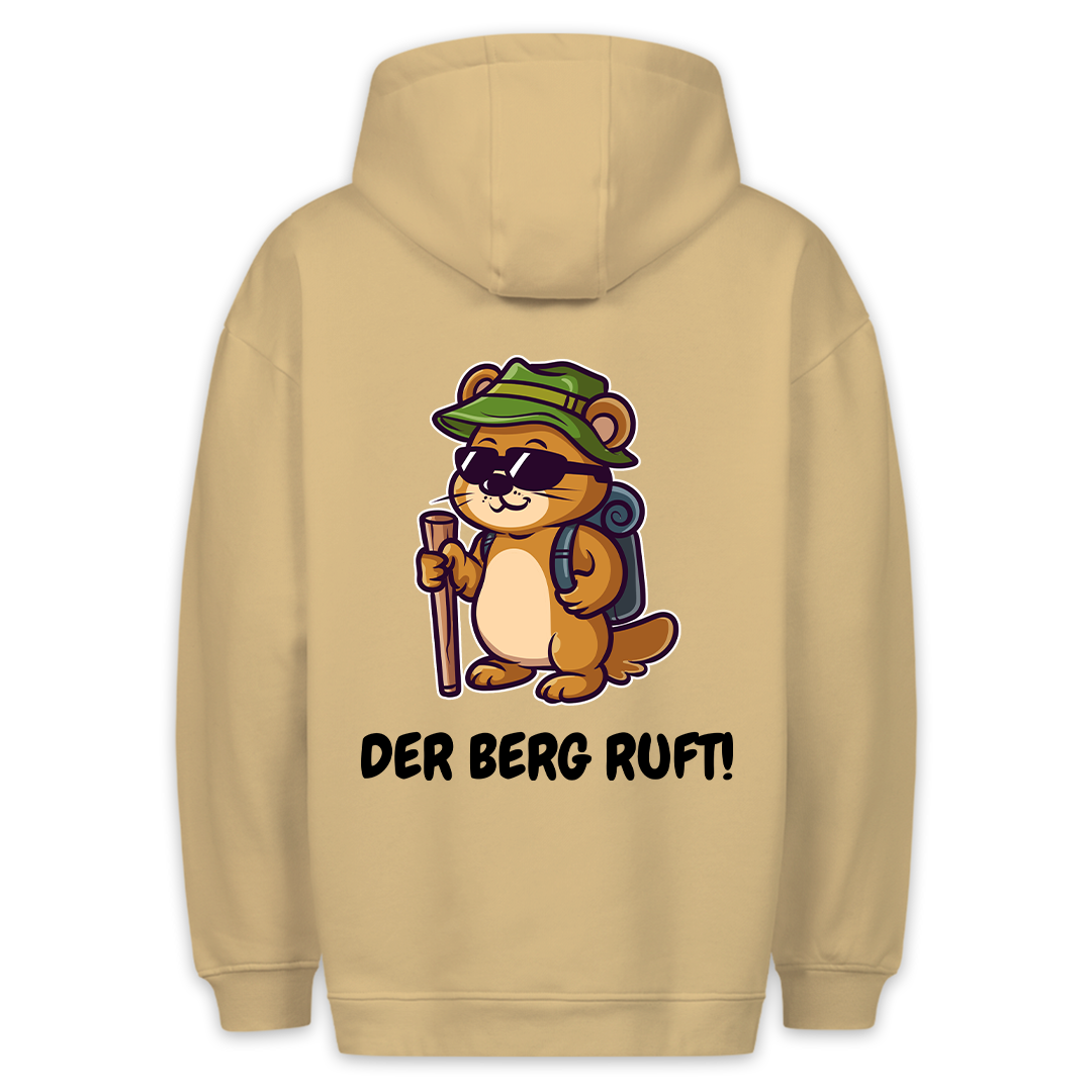 Berg ruft - Hoodie Unisex Rückendruck