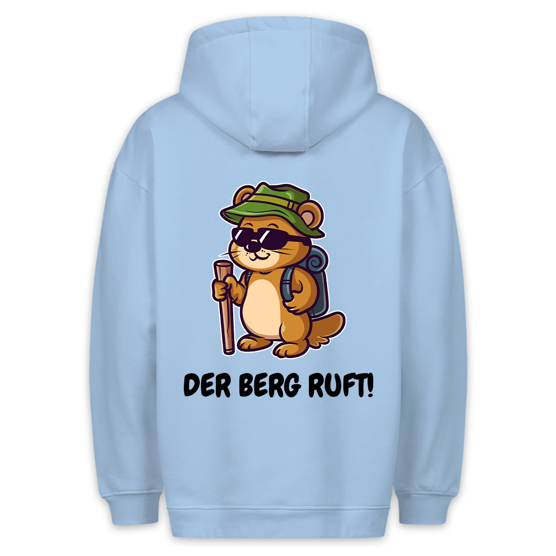 Berg ruft - Hoodie Unisex Rückendruck