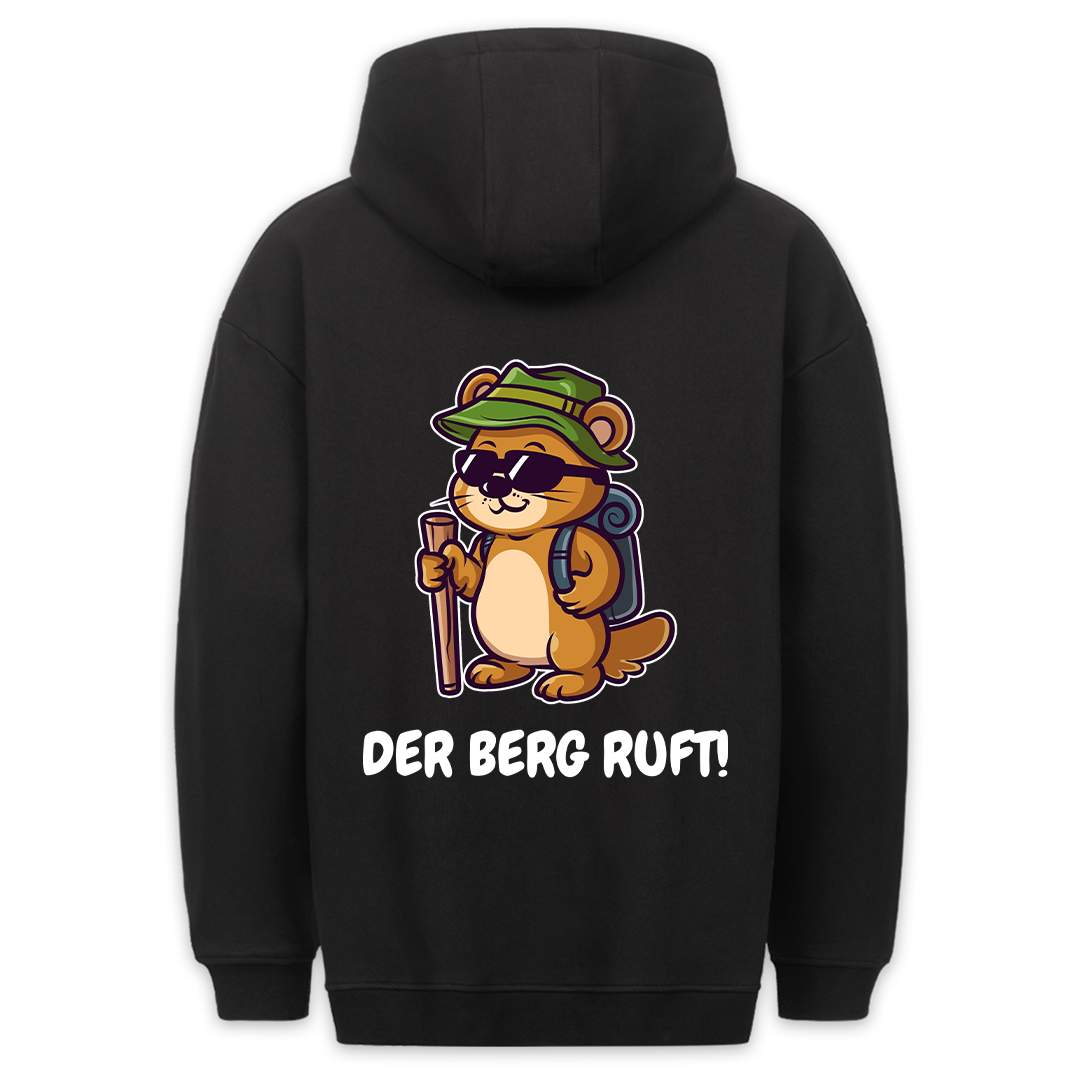 Berg ruft - Hoodie Unisex Rückendruck