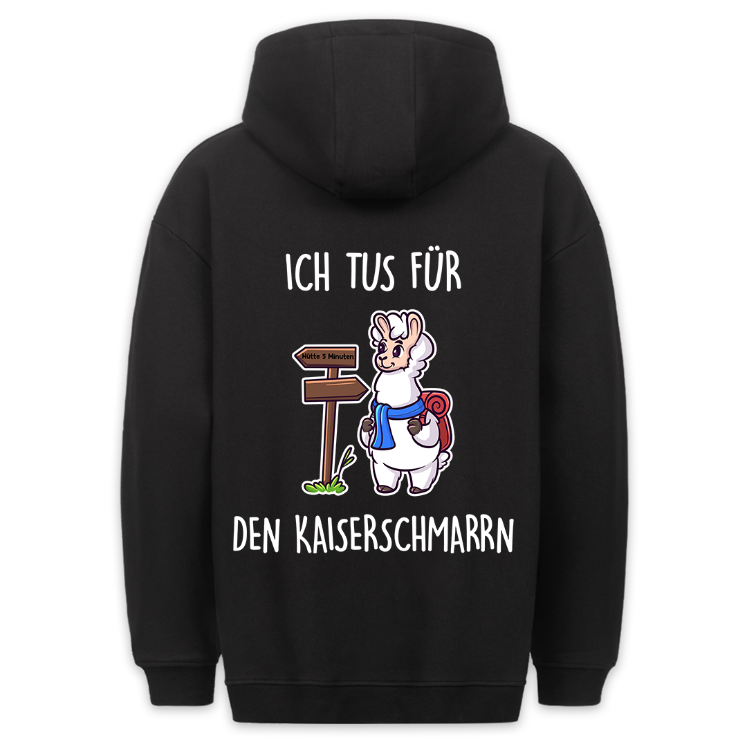 Kaiserschmarrn Lama - Hoodie Unisex Rückendruck