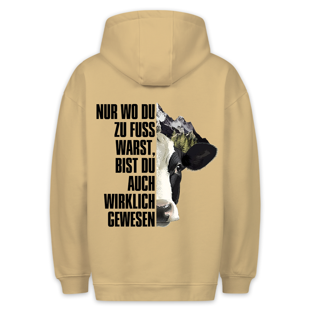 Kuh - Hoodie Unisex Rückendruck