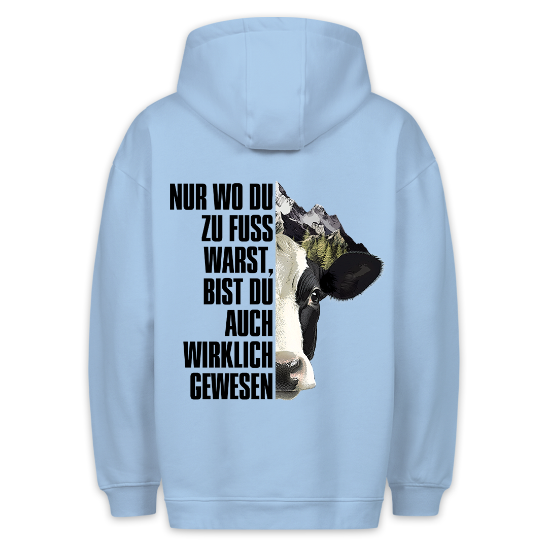Kuh - Hoodie Unisex Rückendruck