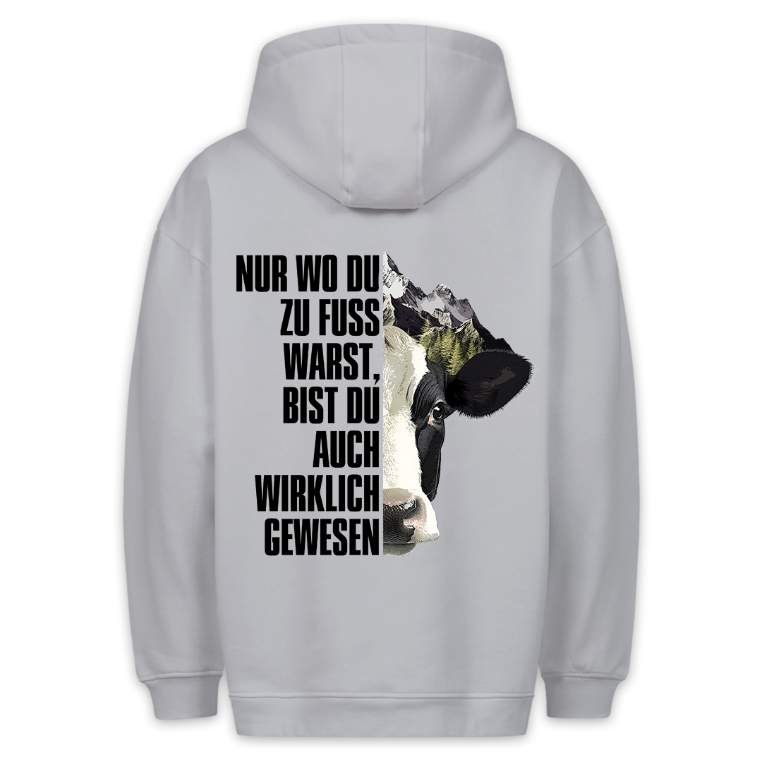 Kuh - Hoodie Unisex Rückendruck