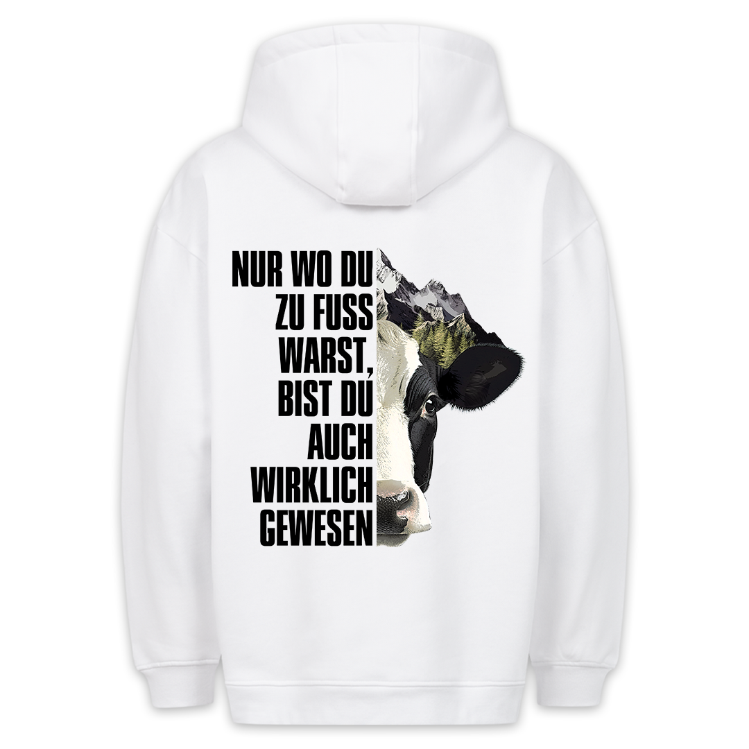 Kuh - Hoodie Unisex Rückendruck
