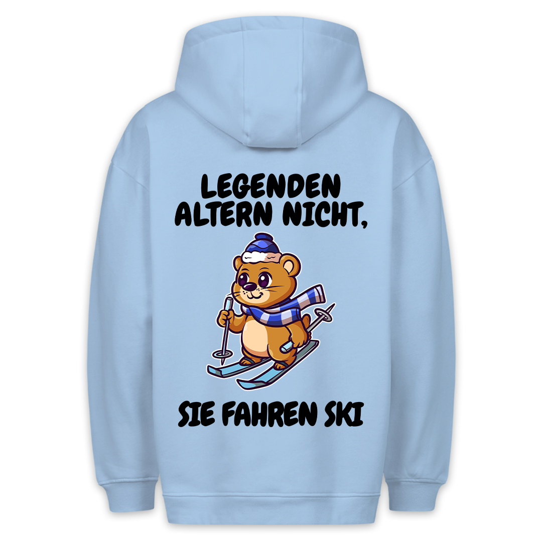 Legenden - Hoodie Unisex Rückendruck