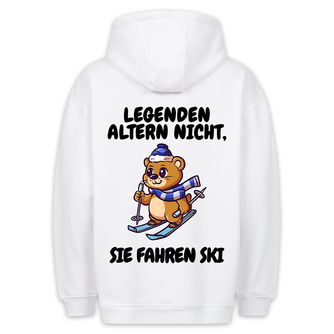 Legenden - Hoodie Unisex Rückendruck