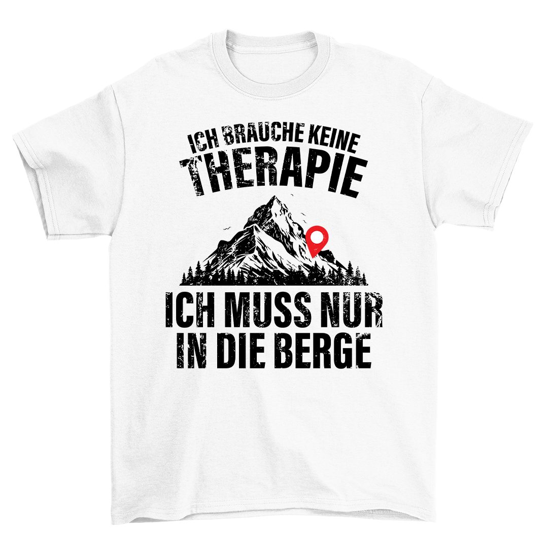 Therapie Berge - Shirt Unisex