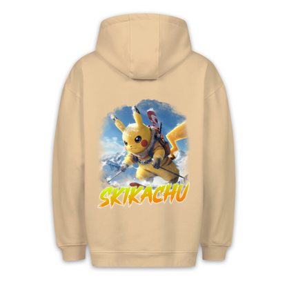 Skikachu - Hoodie Unisex Rückendruck