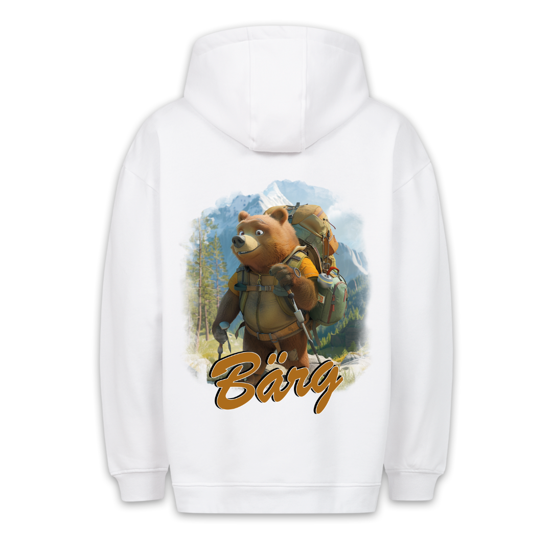 Bärg - Hoodie Unisex Rückendruck