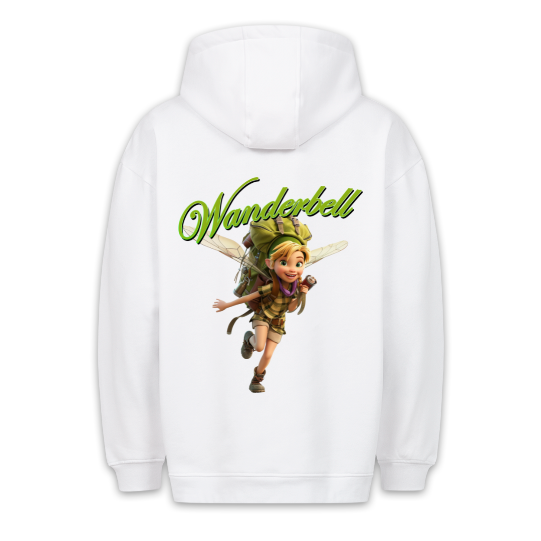 Wanderbell - Hoodie Unisex Rückendruck
