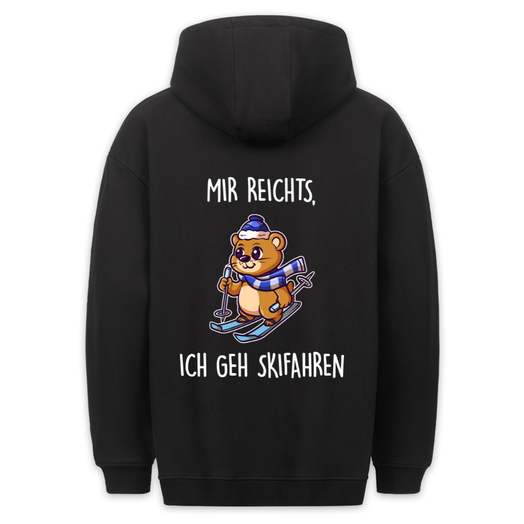 Mir reichts - Hoodie Unisex Rückendruck