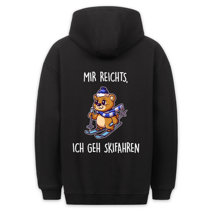 Mir reichts - Hoodie Unisex Rückendruck