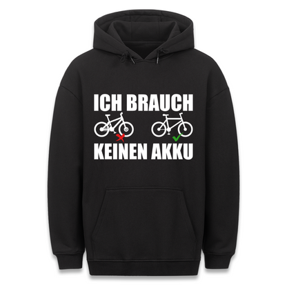Keinen Akku Hoodie Unisex