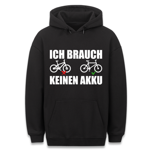 Keinen Akku Hoodie Unisex