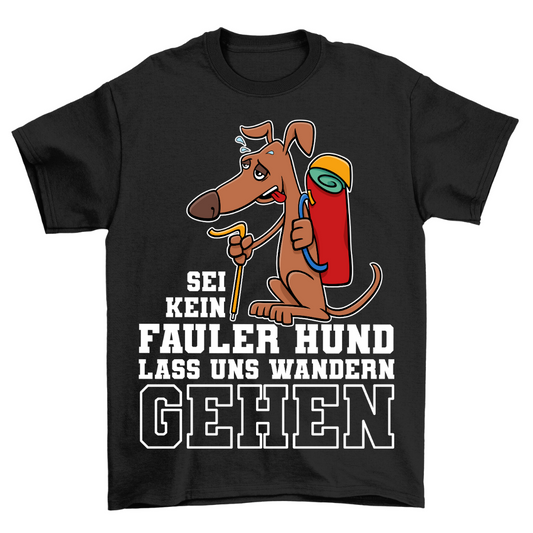 Fauler Hund Premium T-Shirt Unisex