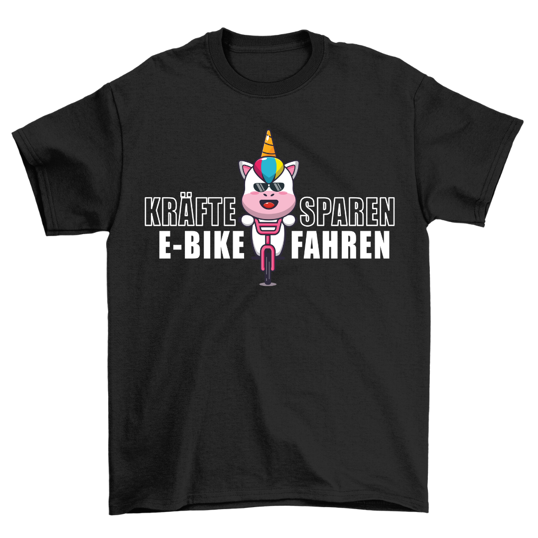 E-Bike Einhorn T-Shirt Unisex