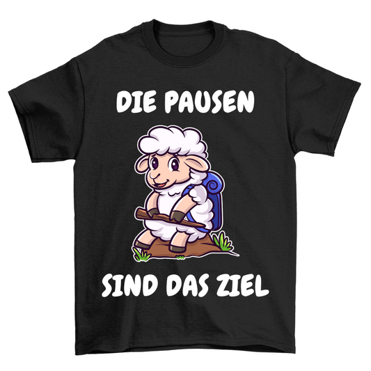 Pausen Schaf - Unisex T-Shirt