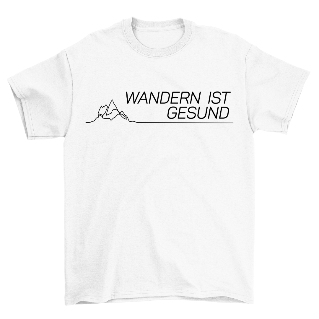 Wandern ist Gesund T-Shirts Unisex