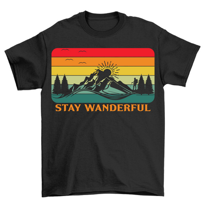 Stay Wanderful - Shirt Unisex