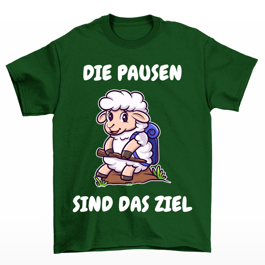 Pausen Schaf - Unisex T-Shirt