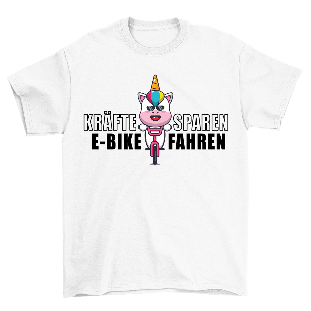 E-Bike Einhorn T-Shirt Unisex