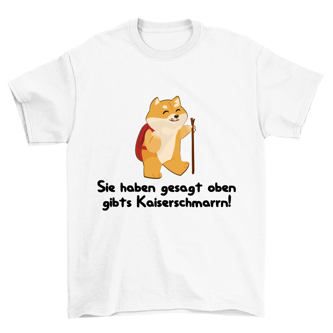 Oben gibts Kaiserschmarrn T-Shirt Unisex