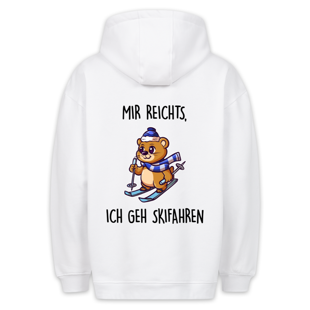 Mir reichts - Hoodie Unisex Rückendruck