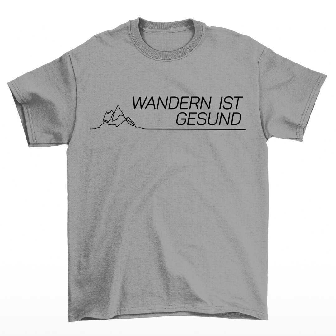 Wandern ist Gesund T-Shirts Unisex