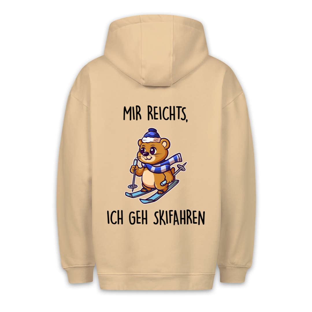 Mir reichts - Hoodie Unisex Rückendruck