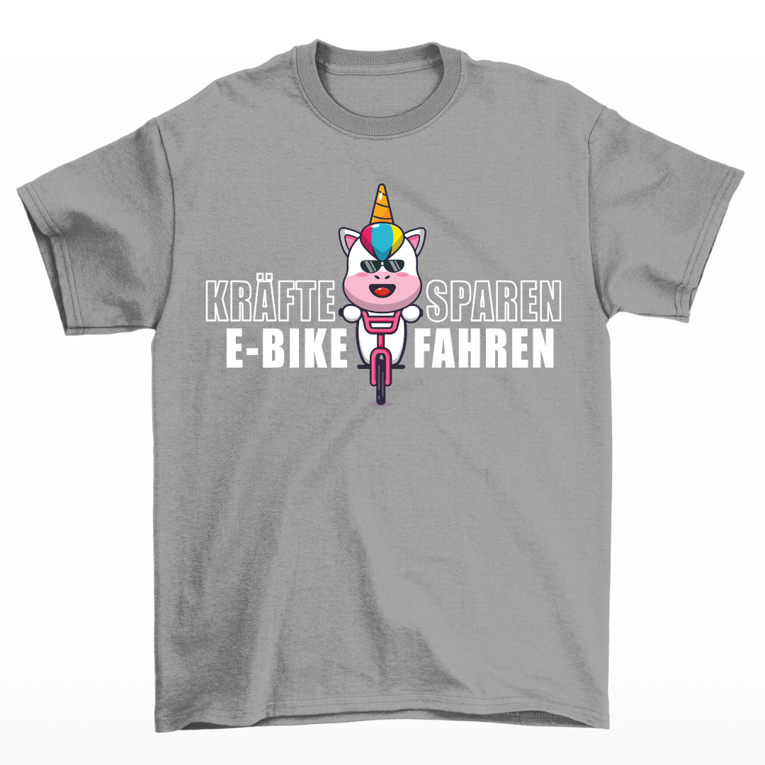 E-Bike Einhorn T-Shirt Unisex