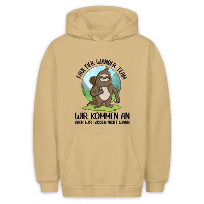 Faultier Wander Team - Hoodie Unisex