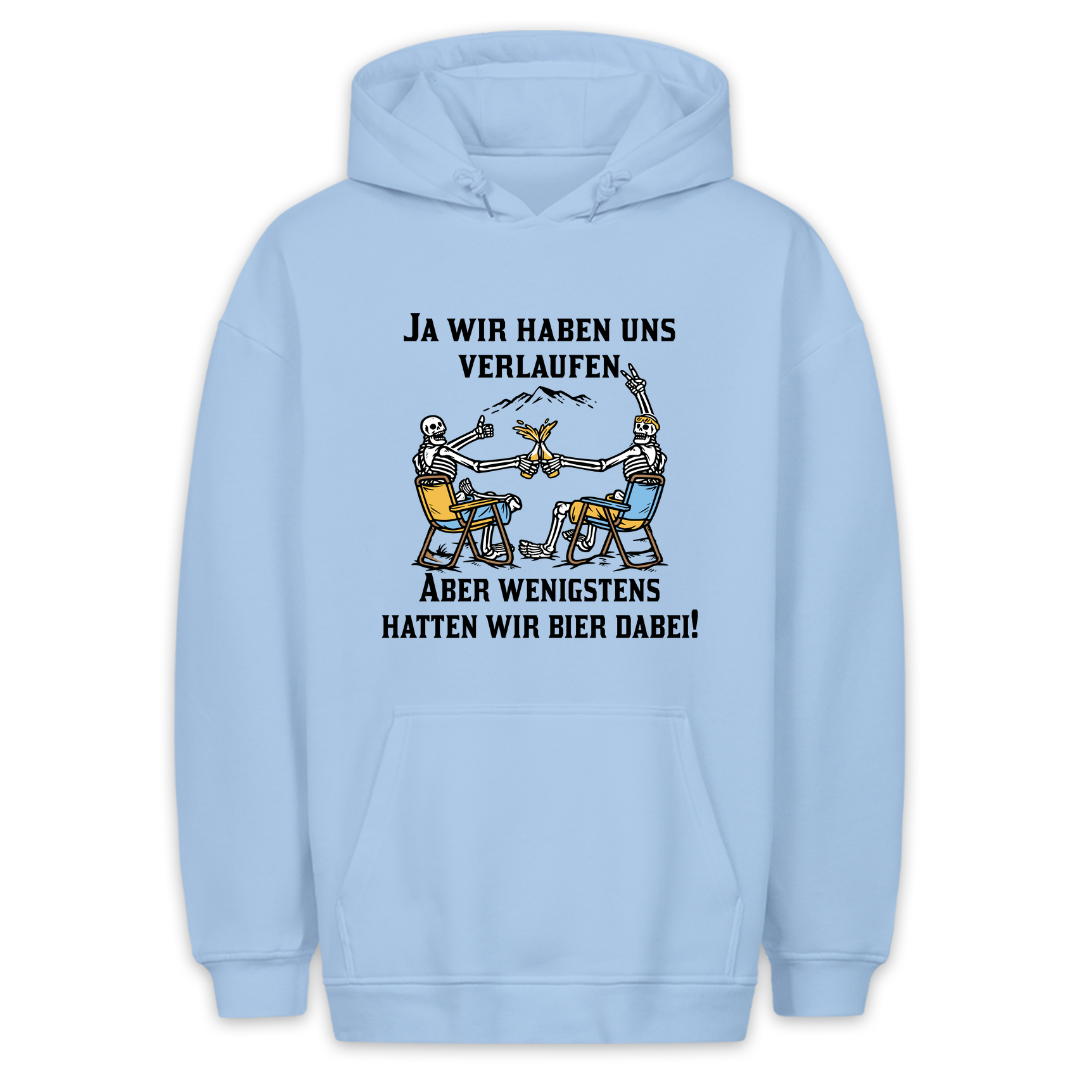 Wenigstens Bier Hoodie Unisex