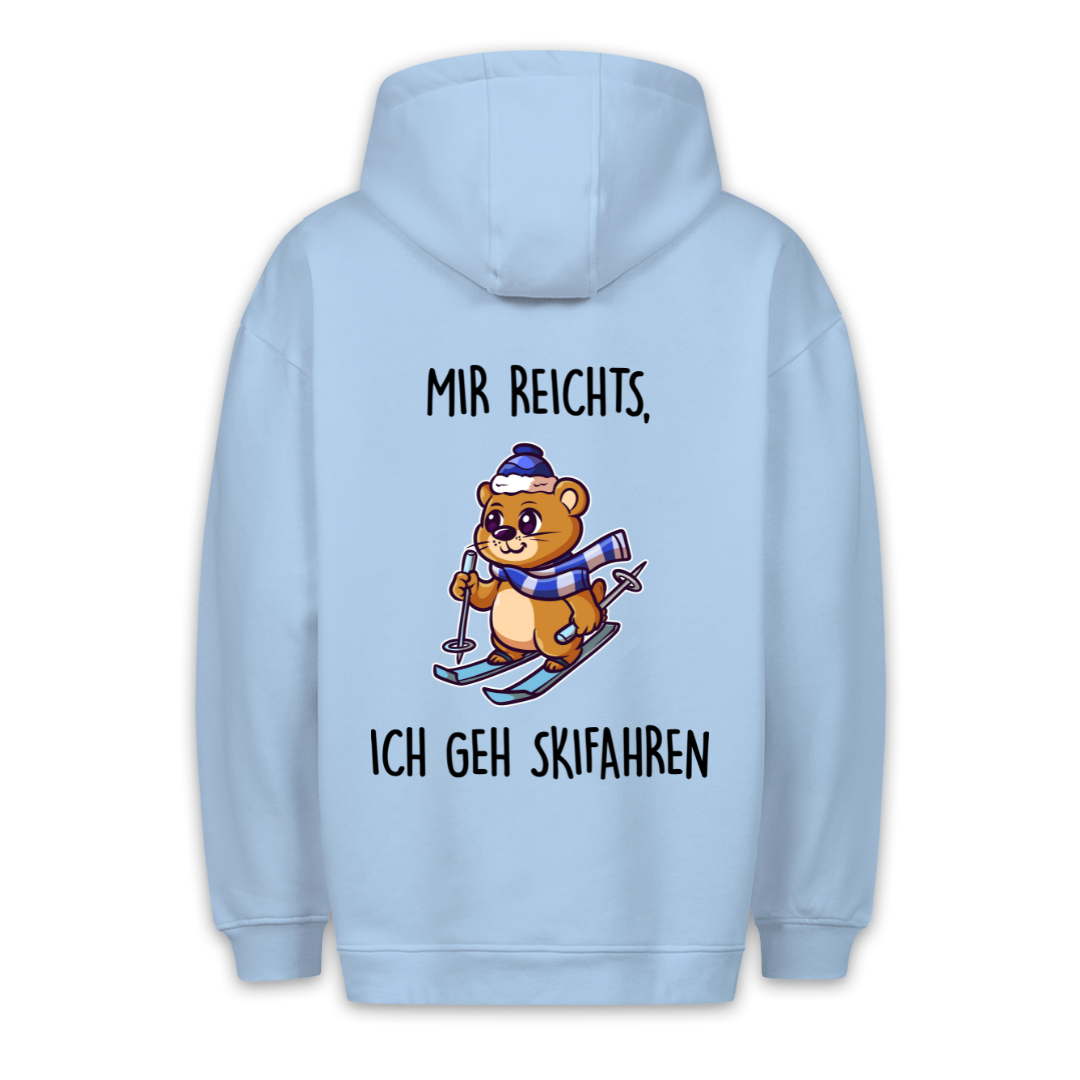 Mir reichts - Hoodie Unisex Rückendruck