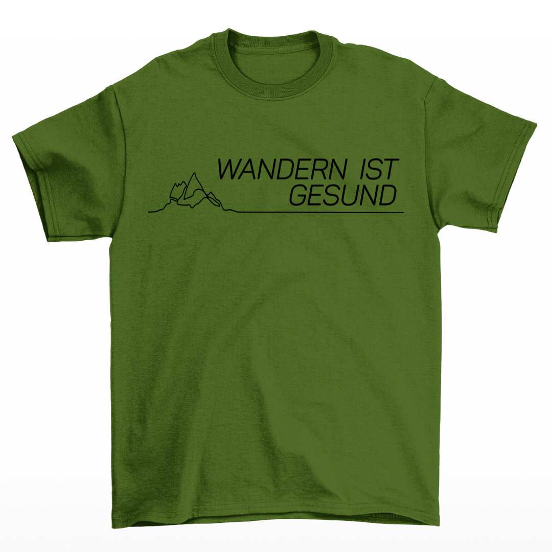 Wandern ist Gesund T-Shirts Unisex