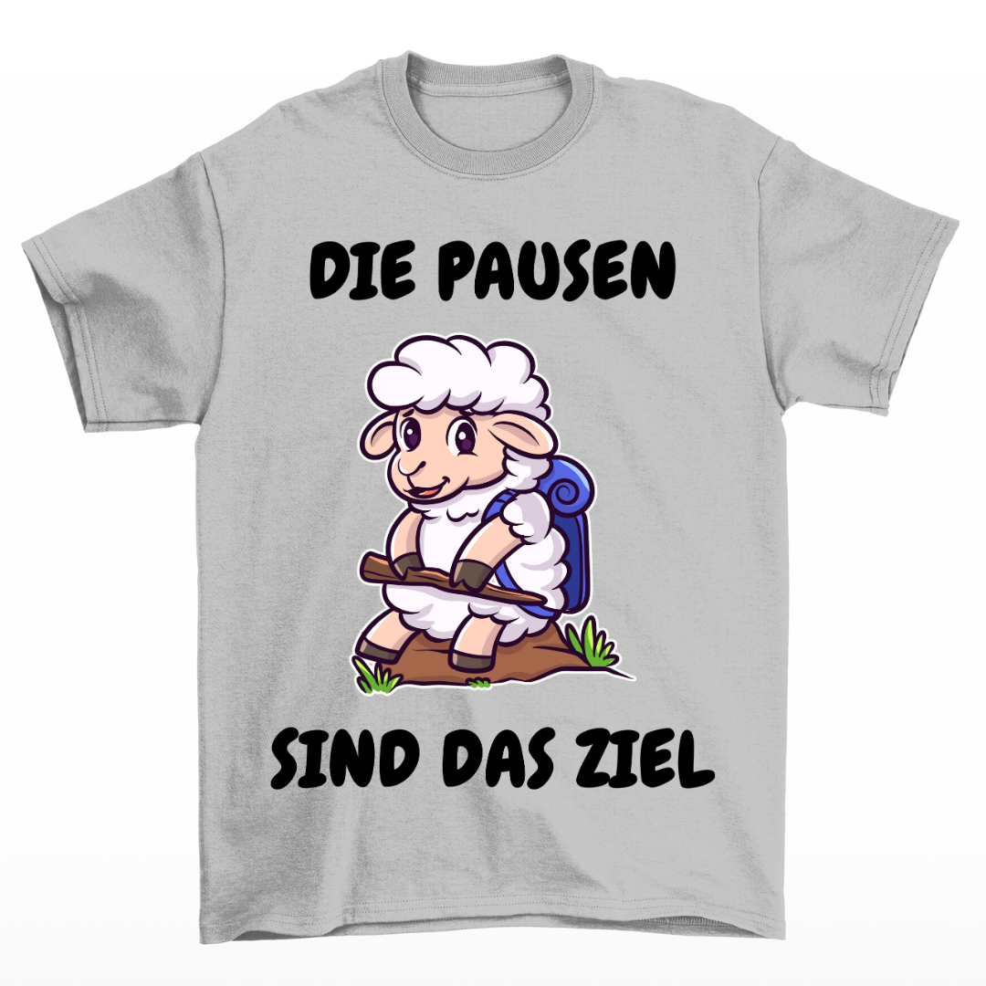 Pausen Schaf - Unisex T-Shirt
