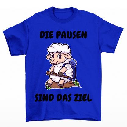 Pausen Schaf - Unisex T-Shirt