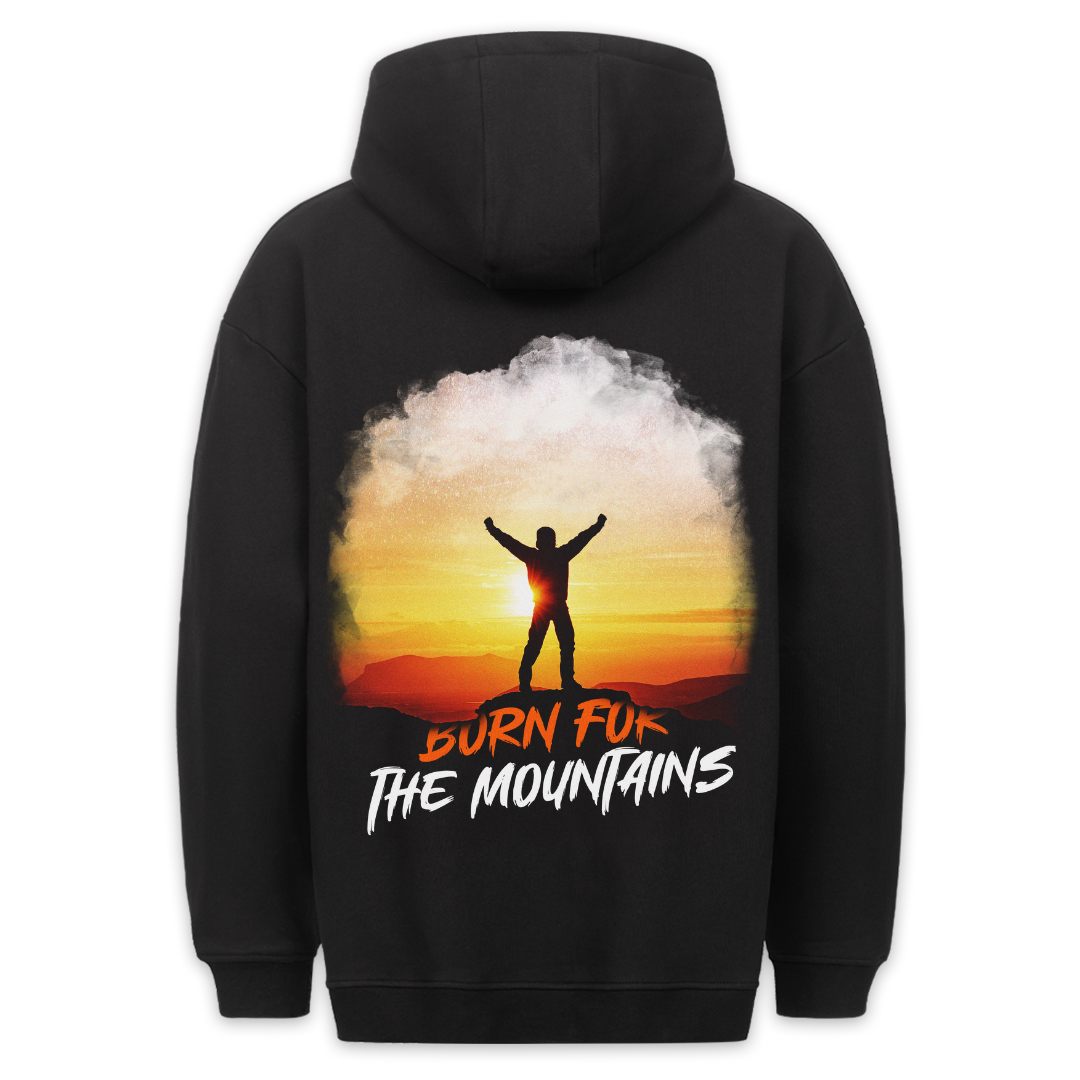 Burn for the Mountains - Hoodie Unisex