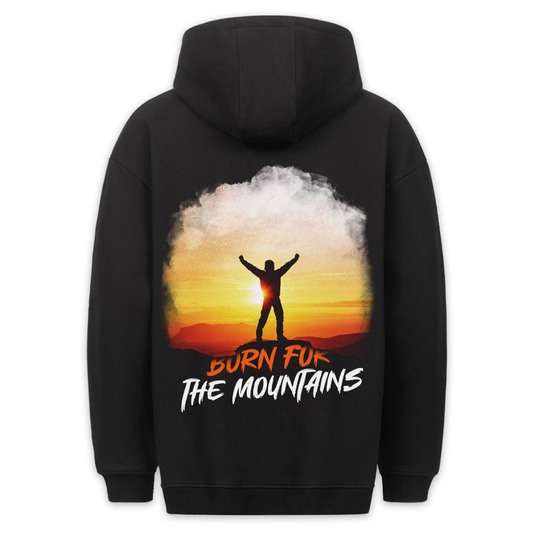 Burn for the Mountains - Hoodie Unisex