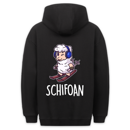 Schifoan Schaf - Hoodie Unisex Rückendruck